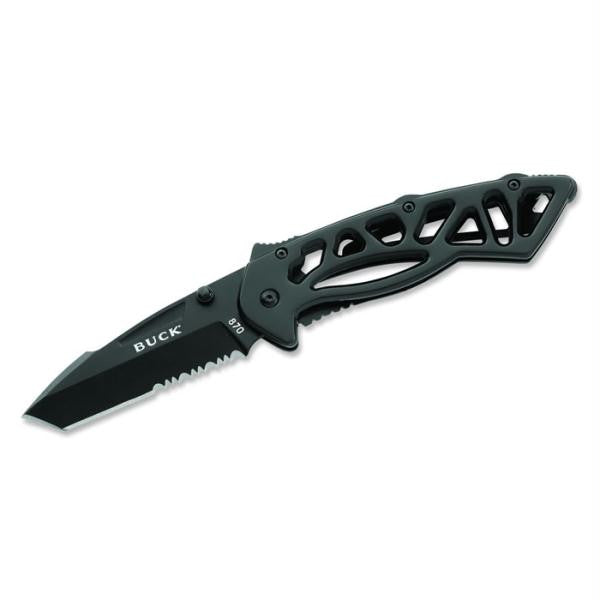 Bones - Black - 1-2 Serrated