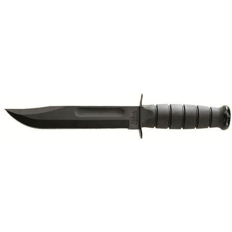 Full Size Black Ka-Bar - Hard Plastic Sheath