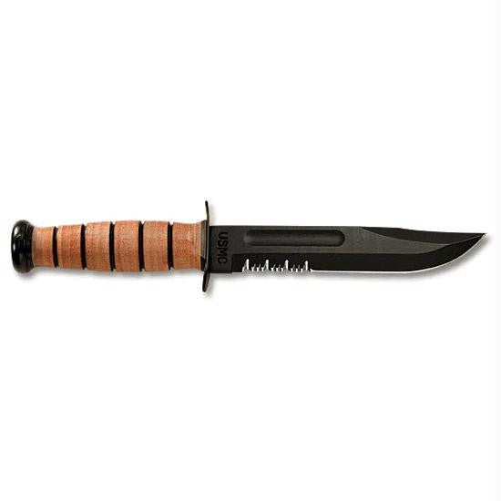 USMC - Serrated Edge - Leather Sheath