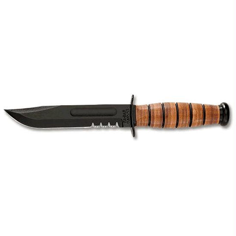 US ARMY - Serrated Edge - Leather Sheath