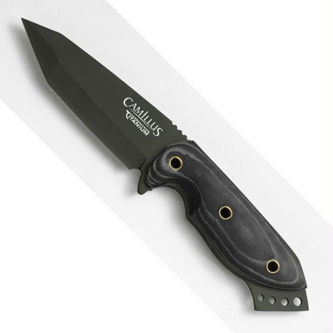 Camillus 7.75" Fixed Blade Knife - Micarta Handle