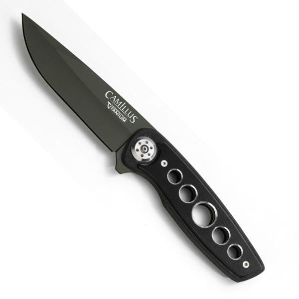 Camillus 8.25" Fixed Blade Knife - Aluminum Handle