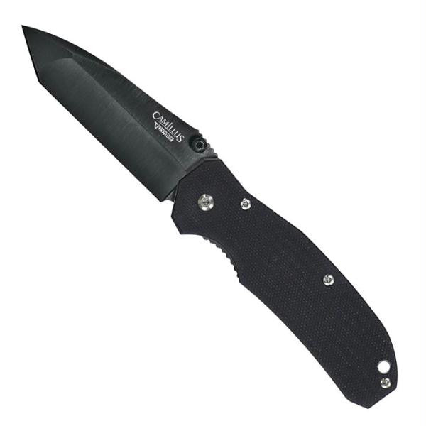 Camillus 6.75" Folding Knife Tanto Point - G10 Handle