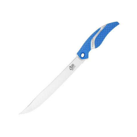 Cuda 9" Titanium Bonded Serrated Knife