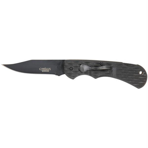 Camillus Lev-R-Lok 6.75" Carbonitride Titanium Drop Point Folder