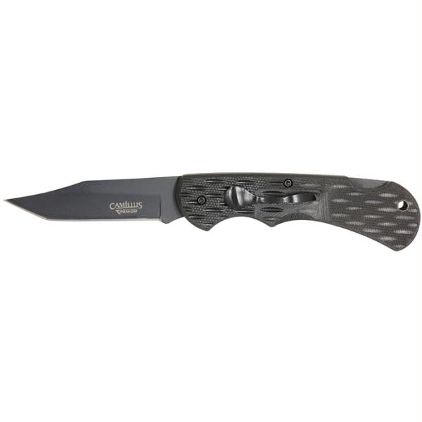 Camillus Lev-R-Lok 6.75" Carbonitride Titanium Tanto