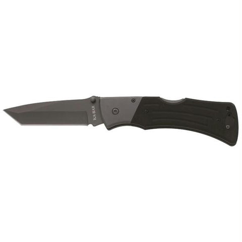 G10 Mule Tanto Folder, Straight Edge, Black