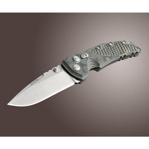 EX-01 3.5" Folder Drop Point Blade Tumble Finish G-10 Frame - G-