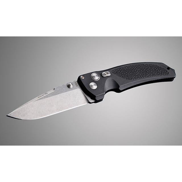 EX-03 4" Folder Drop Point Blade Tumble Finish Polymer Frame - M