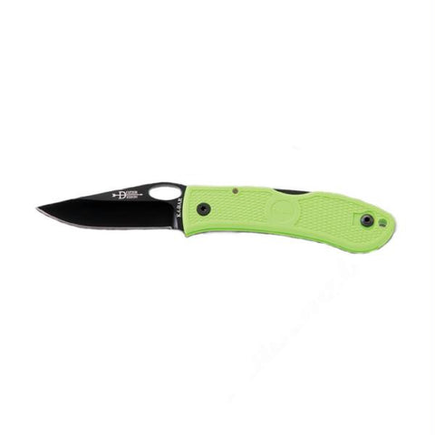 Dozier - Folding Hunter w-Thumb Notch - Zombie Green