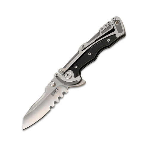 Glenn Klecker Graphite - Modified Drop Point Blade with Veff