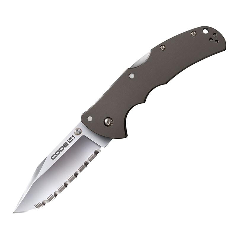 Code 4 Clip Point Serrated, XHP