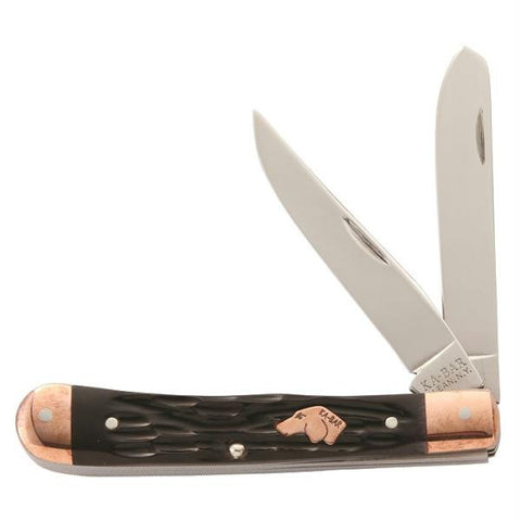 Coppersmith - 2 Blade Folding Trapper, Str Edge