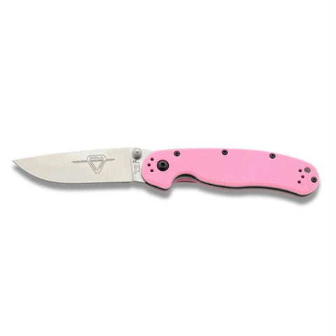 Rat Model II Folder, SP w- Pink Handle