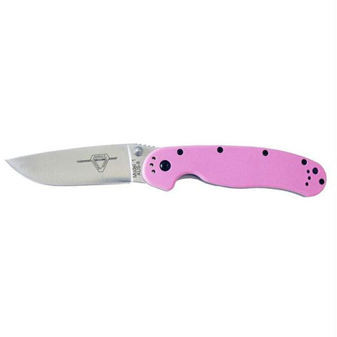 Rat Model 1 Folder, SP w- Pink Handle