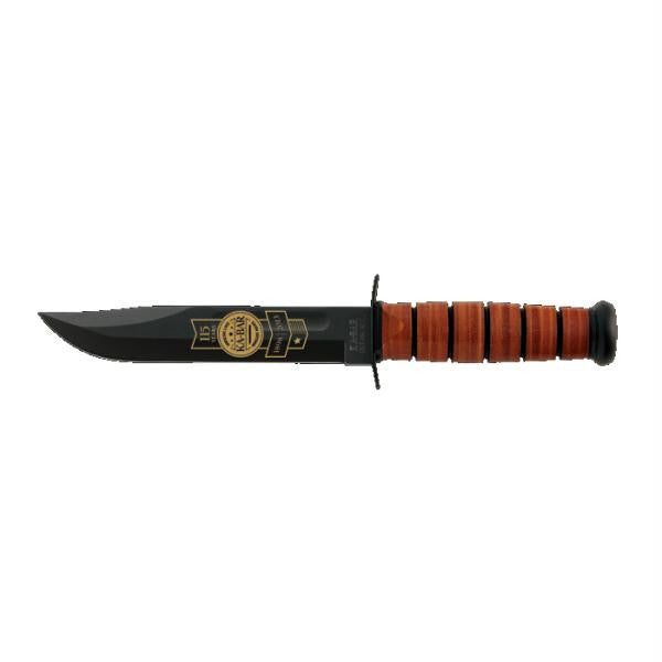 USN 115th KaBar Anniversary Knife - Leather Sheath