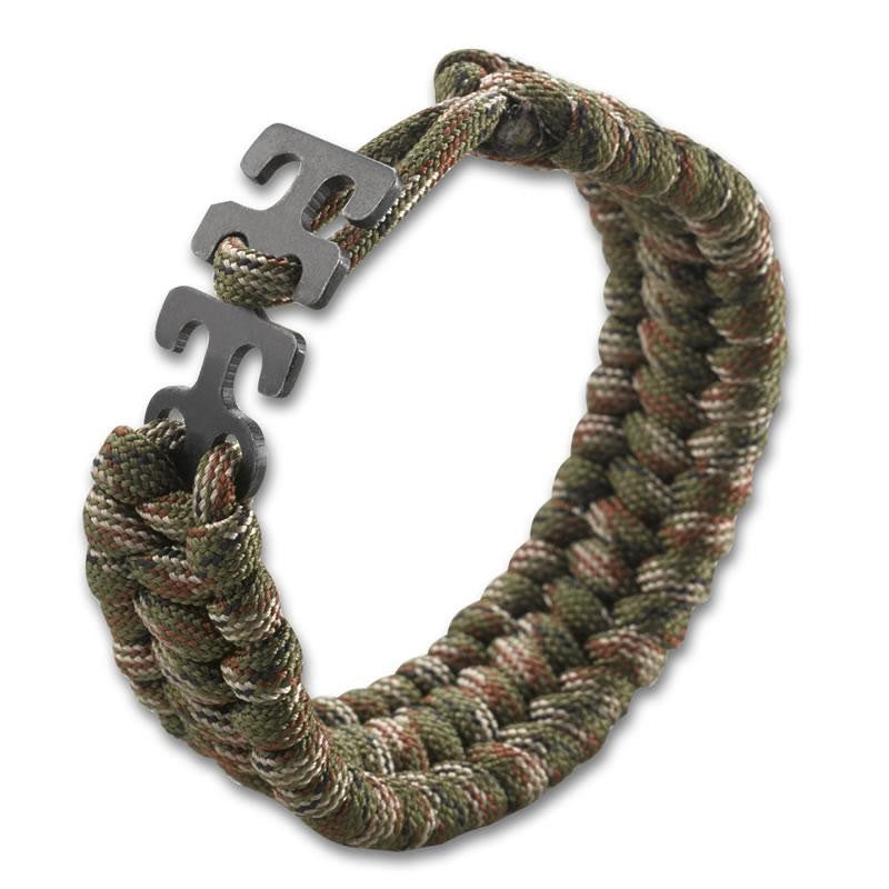 Adjustable Paracord Bracelet - Camo