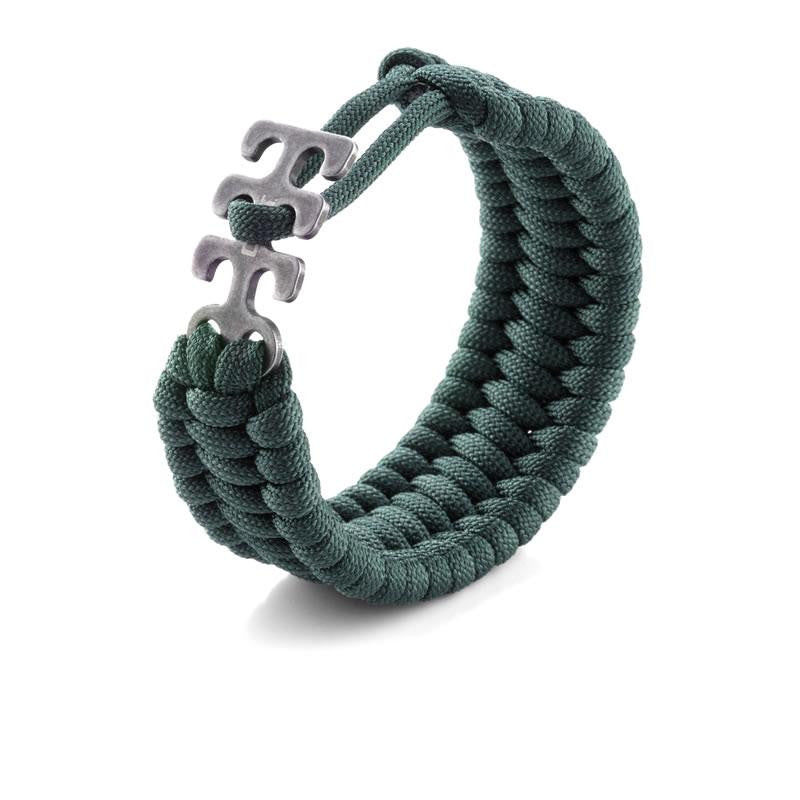 Adjustable Paracord Bracelet - Green