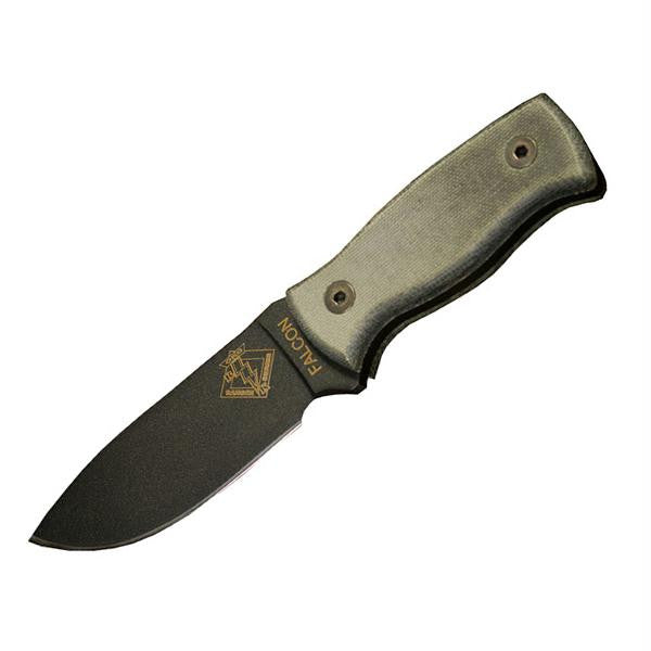 Ranger Falcon Knife - Black Micarta