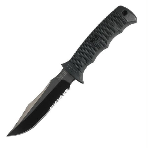 SEAL Pup Elite - Black TiNi - Kydex Sheath