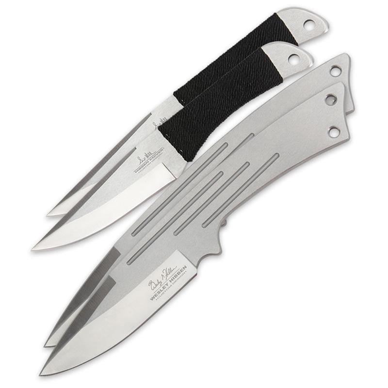 Hibben Legacy Four Piece Throwing Knife Set