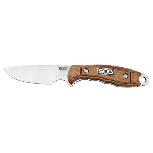 Huntspoint - Wood Skinning Knife - Leather Sheath