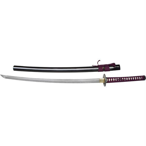 Raijin Folded Katana - Thunder God - Purple