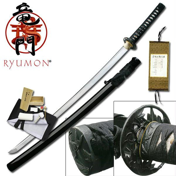 Ryumon - Black Bamboo Katana