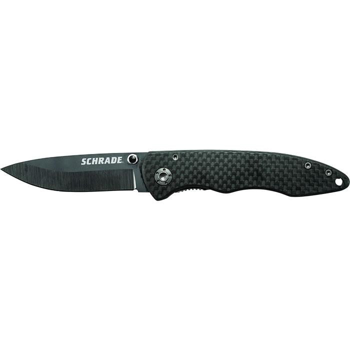 Schrade Ceramic Blade Carbon Fiber Handle