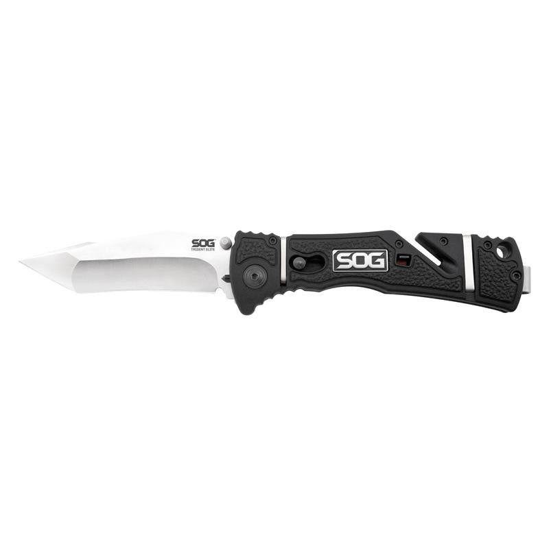 Trident Elite - Straight Edge, Tanto, Satin