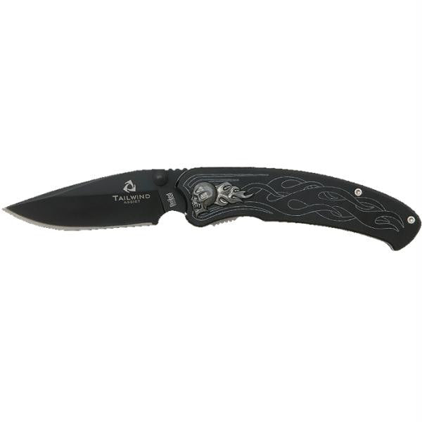 Tailwind Nova Skull Black Straight Edge