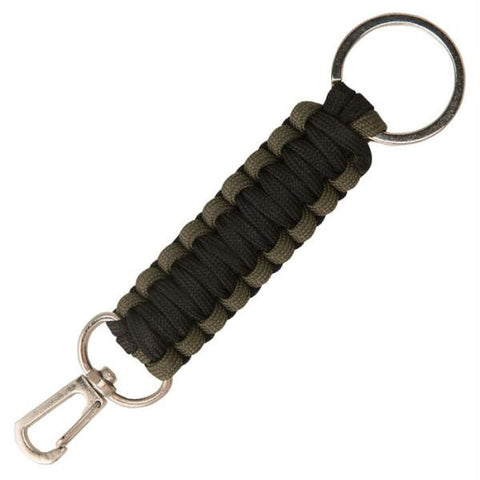 Elite Forces Paracord FOB Keychain Green & Black