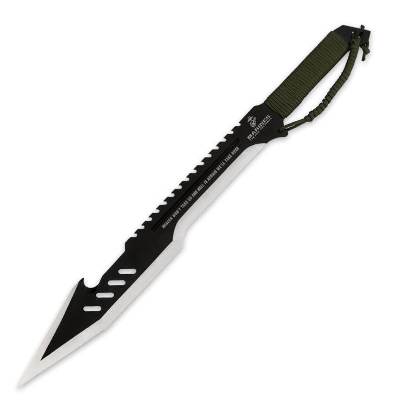 U.S.M.C Tanto Machete Sawback Sword