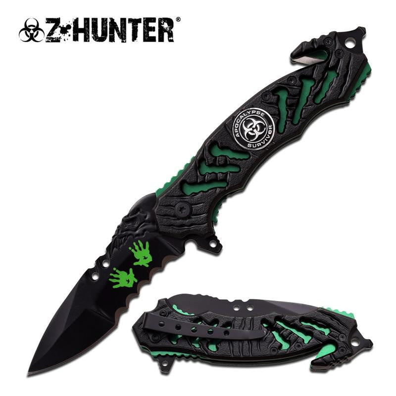 Z-Hunter Spring Assisted Rescue Knife